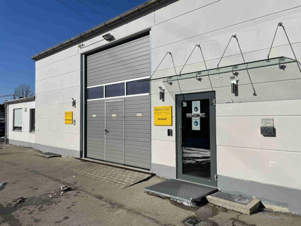 Firmengebäude der GEROTEC GmbH in Neuried bei München.